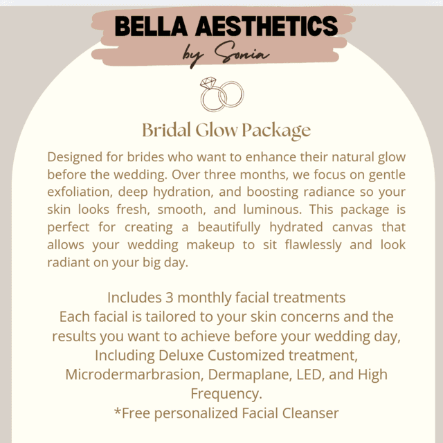 Bridal Glow at Bella Aesthetics by Sonia in College Station, TX